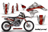 Graphics Kit Decal Sticker Wrap + # Plates For Kawasaki KLX450 2008-2012 BULLET PROOF
