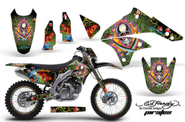Graphics Kit Decal Sticker Wrap + # Plates For Kawasaki KLX450 2008-2012 EDHP GREEN-atv motorcycle utv parts accessories gear helmets jackets gloves pantsAll Terrain Depot