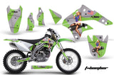 Dirt Bike Graphics Kit Decal Sticker Wrap For Kawasaki KLX450 2008-2012 TBOMBER GREEN
