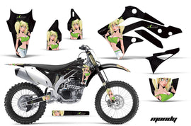 Dirt Bike Decal Graphic Kit Sticker Wrap For Kawasaki KXF450 2012-2015 MANDY GREEN-atv motorcycle utv parts accessories gear helmets jackets gloves pantsAll Terrain Depot