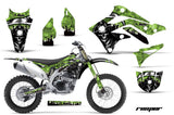 Dirt Bike Decal Graphic Kit Sticker Wrap For Kawasaki KXF450 2012-2015 REAPER GREEN