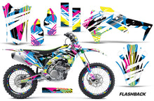 Load image into Gallery viewer, Graphics Kit Decal Sticker Wrap + # Plates For Kawasaki KXF450 2016-2018 FLASHBACK-atv motorcycle utv parts accessories gear helmets jackets gloves pantsAll Terrain Depot
