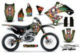 Dirt Bike Graphics Kit Decal Sticker Wrap For Kawasaki KX250F 2009-2012 EDHP GREEN