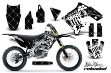 Load image into Gallery viewer, Dirt Bike Graphics Kit Decal Sticker Wrap For Kawasaki KX250F 2009-2012 RELOADED BLACK WHITE-atv motorcycle utv parts accessories gear helmets jackets gloves pantsAll Terrain Depot