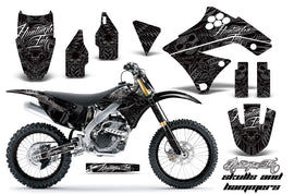 Graphics Kit Decal Sticker Wrap + # Plates For Kawasaki KX250F 2009-2012 HISH SILVER-atv motorcycle utv parts accessories gear helmets jackets gloves pantsAll Terrain Depot