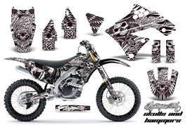 Graphics Kit Decal Sticker Wrap + # Plates For Kawasaki KX250F 2009-2012 HISH WHITE-atv motorcycle utv parts accessories gear helmets jackets gloves pantsAll Terrain Depot