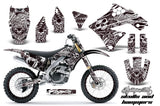 Graphics Kit Decal Sticker Wrap + # Plates For Kawasaki KX250F 2009-2012 HISH WHITE