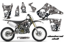 Load image into Gallery viewer, Dirt Bike Decal Graphics Kit Wrap For Kawasaki KX125 KX250 2003-2016 CHECKERED CHROME SILVER-atv motorcycle utv parts accessories gear helmets jackets gloves pantsAll Terrain Depot