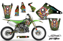Load image into Gallery viewer, Dirt Bike Decal Graphics Kit Wrap For Kawasaki KX125 KX250 2003-2016 EDHP GREEN-atv motorcycle utv parts accessories gear helmets jackets gloves pantsAll Terrain Depot