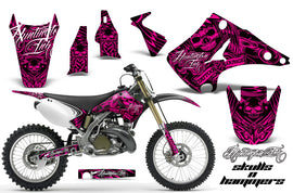 Dirt Bike Decal Graphics Kit Wrap For Kawasaki KX125 KX250 2003-2016 HISH PINK-atv motorcycle utv parts accessories gear helmets jackets gloves pantsAll Terrain Depot
