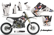 Load image into Gallery viewer, Dirt Bike Decal Graphics Kit Wrap For Kawasaki KX125 KX250 2003-2016 TBOMBER BLACK-atv motorcycle utv parts accessories gear helmets jackets gloves pantsAll Terrain Depot