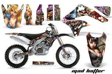 Load image into Gallery viewer, Dirt Bike Decal Graphic Kit Sticker Wrap For Kawasaki KXF450 2006-2008 HATTER FULL COLOR-atv motorcycle utv parts accessories gear helmets jackets gloves pantsAll Terrain Depot