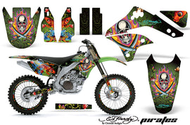 Graphics Kit Decal Sticker Wrap + # Plates For Kawasaki KXF450 2006-2008 EDHP GREEN-atv motorcycle utv parts accessories gear helmets jackets gloves pantsAll Terrain Depot