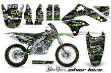 Load image into Gallery viewer, Graphics Kit Decal Sticker Wrap + # Plates For Kawasaki KXF450 2006-2008 SSSH GREEN BLACK-atv motorcycle utv parts accessories gear helmets jackets gloves pantsAll Terrain Depot