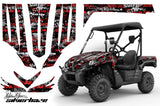 UTV Graphics Kit Decal Sticker Wrap For Kawasaki Teryx 750 2007-2009 SSSH RED BLACK