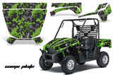 UTV Graphics Kit Decal Sticker Wrap For Kawasaki Teryx 750 2010-2012 CAMOPLATE GREEN