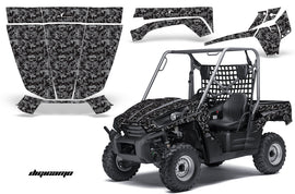 UTV Graphics Kit Decal Sticker Wrap For Kawasaki Teryx 750 2010-2012 DIGICAMO BLACK-atv motorcycle utv parts accessories gear helmets jackets gloves pantsAll Terrain Depot