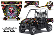 Load image into Gallery viewer, UTV Graphics Kit Decal Sticker Wrap For Kawasaki Teryx 750 2010-2012 EDHLK BLACK-atv motorcycle utv parts accessories gear helmets jackets gloves pantsAll Terrain Depot
