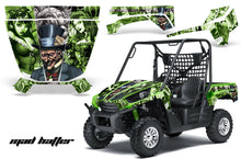 Load image into Gallery viewer, UTV Graphics Kit Decal Sticker Wrap For Kawasaki Teryx 750 2010-2012 HATTER SILVER GREEN-atv motorcycle utv parts accessories gear helmets jackets gloves pantsAll Terrain Depot