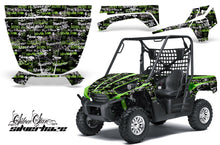 Load image into Gallery viewer, UTV Graphics Kit Decal Sticker Wrap For Kawasaki Teryx 750 2010-2012 SSSH GREEN BLACK-atv motorcycle utv parts accessories gear helmets jackets gloves pantsAll Terrain Depot