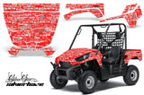 UTV Graphics Kit Decal Sticker Wrap For Kawasaki Teryx 750 2010-2012 SSSH WHITE RED