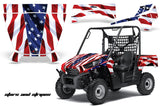 UTV Graphics Kit Decal Sticker Wrap For Kawasaki Teryx 750 2010-2012 USA FLAG
