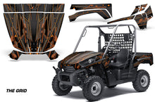 Load image into Gallery viewer, UTV Graphics Kit Decal Sticker Wrap For Kawasaki Teryx 750 2010-2012 THE GRID ORANGE-atv motorcycle utv parts accessories gear helmets jackets gloves pantsAll Terrain Depot