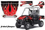 UTV Graphics Kit Decal Sticker Wrap For Kawasaki Teryx 750 2010-2012 TRIBAL RED BLACK