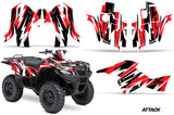 ATV Graphics Kit Decal Sticker Wrap For Suzuki Quad 500 AXi 2013-2015 ATTACK RED