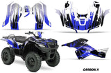 ATV Graphics Kit Decal Sticker Wrap For Suzuki Quad 500 AXi 2013-2015 CARBONX BLUE