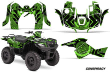 Load image into Gallery viewer, ATV Graphics Kit Decal Sticker Wrap For Suzuki Quad 500 AXi 2013-2015 CONSPIRACY GREEN-atv motorcycle utv parts accessories gear helmets jackets gloves pantsAll Terrain Depot