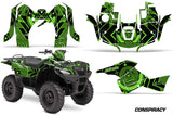 ATV Graphics Kit Decal Sticker Wrap For Suzuki Quad 500 AXi 2013-2015 CONSPIRACY GREEN