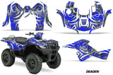 ATV Graphics Kit Decal Sticker Wrap For Suzuki Quad 500 AXi 2013-2015 DEADEN BLUE