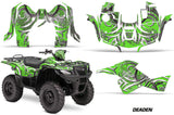 ATV Graphics Kit Decal Sticker Wrap For Suzuki Quad 500 AXi 2013-2015 DEADEN GREEN