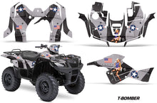 Load image into Gallery viewer, ATV Graphics Kit Decal Sticker Wrap For Suzuki Quad 500 AXi 2013-2015 TBOMBER BLACK-atv motorcycle utv parts accessories gear helmets jackets gloves pantsAll Terrain Depot