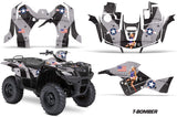 ATV Graphics Kit Decal Sticker Wrap For Suzuki Quad 500 AXi 2013-2015 TBOMBER BLACK