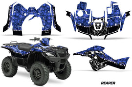 ATV Graphics Kit Decal Sticker Wrap For Suzuki Quad 500 AXi 2013-2015 REAPER BLUE-atv motorcycle utv parts accessories gear helmets jackets gloves pantsAll Terrain Depot