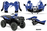 ATV Graphics Kit Decal Sticker Wrap For Suzuki Quad 500 AXi 2013-2015 REAPER BLUE