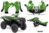 ATV Graphics Kit Decal Sticker Wrap For Suzuki Quad 500 AXi 2013-2015 REAPER GREEN