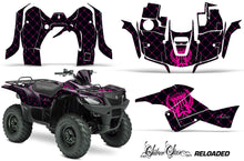 Load image into Gallery viewer, ATV Graphics Kit Decal Sticker Wrap For Suzuki Quad 500 AXi 2013-2015 RELOADED PINK BLACK-atv motorcycle utv parts accessories gear helmets jackets gloves pantsAll Terrain Depot