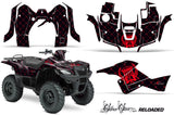 ATV Graphics Kit Decal Sticker Wrap For Suzuki Quad 500 AXi 2013-2015 RELOADED RED BLACK