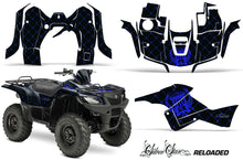 Load image into Gallery viewer, ATV Graphics Kit Decal Sticker Wrap For Suzuki Quad 500 AXi 2013-2015 RELOADED BLUE BLACK-atv motorcycle utv parts accessories gear helmets jackets gloves pantsAll Terrain Depot