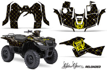 Load image into Gallery viewer, ATV Graphics Kit Decal Sticker Wrap For Suzuki Quad 500 AXi 2013-2015 RELOADED YELLOW BLACK-atv motorcycle utv parts accessories gear helmets jackets gloves pantsAll Terrain Depot