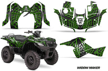 Load image into Gallery viewer, ATV Graphics Kit Decal Sticker Wrap For Suzuki Quad 500 AXi 2013-2015 WIDOW GREEN BLACK-atv motorcycle utv parts accessories gear helmets jackets gloves pantsAll Terrain Depot
