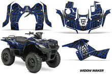 Load image into Gallery viewer, ATV Graphics Kit Decal Sticker Wrap For Suzuki Quad 500 AXi 2013-2015 WIDOW BLUE BLACK-atv motorcycle utv parts accessories gear helmets jackets gloves pantsAll Terrain Depot