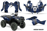 ATV Graphics Kit Decal Sticker Wrap For Suzuki Quad 500 AXi 2013-2015 WIDOW BLUE BLACK