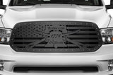 1 Piece Steel Grille for Dodge Ram 1500 2013-2018 -LIBERTY OR DEATH