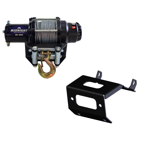 3000LB Viper Midnight Winch Kit For The Honda Foreman Rubicon TRX500 FM**
