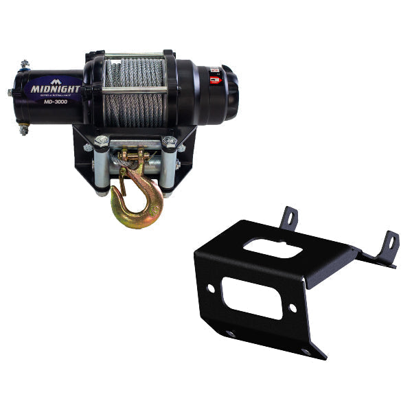 3000LB Viper Midnight Winch Kit For The Honda Rancher TRX420 TM**