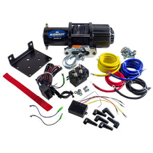 Load image into Gallery viewer, VIPER MIdnight 4500lb ATV/UTV Winch - 50ft BLACK Rope